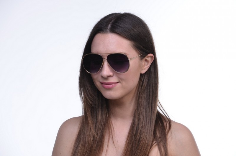 Женские очки капли 18025b-g, фото 3