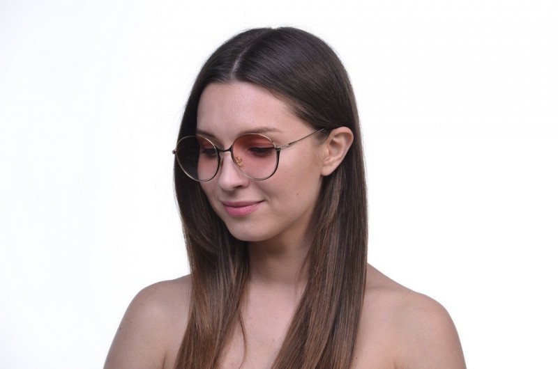 Женские очки 2021 года 17058peach, фото 4