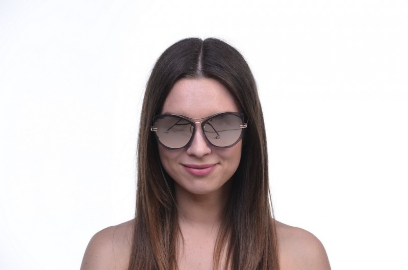 Женские очки 2021 года 18018peach, фото 4