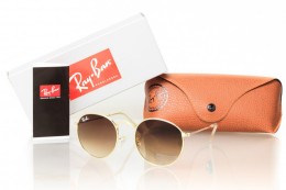 Ray Ban Round Metal 3447d-brown